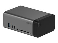 Belkin CONNECT 11-in-1 Pro - dockningsstation - USB-C - 2 x HDMI, USB-C - 1GbE INC020KQSGY