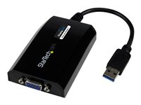 StarTech.com USB 3.0 till VGA-adapter - 1920x1200 - USB/VGA-adapter - USB typ A till HD-15 (VGA) - 25.5 m USB32VGAPRO