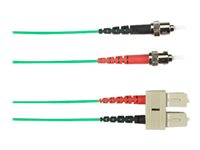 Black Box patch-kabel - 1 m - grön FOLZH10-001M-STSC-GN