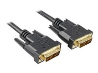 Sharkoon DVI-kabel - 2 m 4044951009084