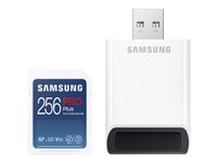 Samsung PRO Plus MB-SD256KB - flash-minneskort - 256 GB - SDXC UHS-I MB-SD256KB/WW