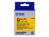 Epson LabelWorks LK-3YBW - etiketttejp - 1 kassett(er) - Rulle (9 cm x 9 m) C53S653005