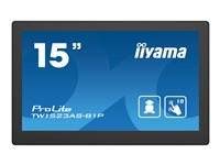 iiyama ProLite TW1523AS-B1P - LED-skärm - Full HD (1080p) - 15.6" TW1523AS-B1P