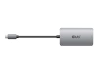 Club 3D - USB/DVI-kabel - 24 pin USB-C till DVI-D - 24.5 cm CAC-1510-A