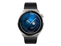 Huawei Watch GT 3 Pro - titan - smart klocka med rem - svart 55028468
