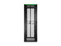 APC NetShelter SX Gen 2 - rack - 2124 H x 750 B x 1200 D mm, med sidor - 45U AR3355B2