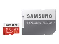 Samsung EVO Plus MB-MC128HA - flash-minneskort - 128 GB - mikroSDXC UHS-I MB-MC128HA/EU