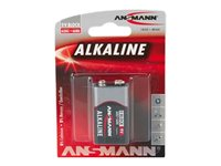 ANSMANN RED LINE batteri x 9V - alkaliskt 1515-0000