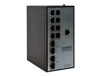 COMNET CNXE2GE2TX8MSPOE - switch - 12 portar - Administrerad - TAA-kompatibel CNXE2GE2TX8MSPOE