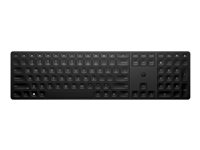 HP 455 - tangentbord - programmerbar - tysk - svart 4R177AA#ABD