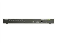IOGEAR GCS1808KITU 8-Port VGA Combo KVM Switch with USB Cables - omkopplare för tangentbord/video/mus/USB - 8 portar - rackmonterbar - TAA-kompatibel GCS1808KITU