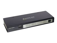 IOGEAR 4Kx2K 4-Port HDMI Switcher - video-/ljudomkopplare - 4 portar GHSW8241