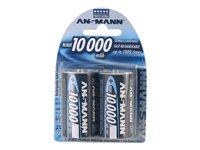 ANSMANN batteri - 2 x D - NiMH 5030642
