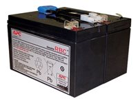 APC Replacement Battery Cartridge #142 - UPS-batteri - Bly-syra - 216 Wh APCRBC142