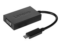 Lenovo USB C to VGA Plus Power Adapter - extern videoadapter GX90M41953