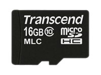 Transcend - flash-minneskort - 16 GB - microSDHC TS16GUSDC10M