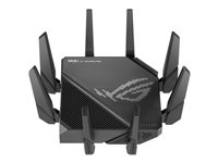 ASUS ROG Rapture GT-AX11000 PRO - trådlös router - Wi-Fi 6 - Wi-Fi 6 - skrivbordsmodell 90IG0720-MU2A00