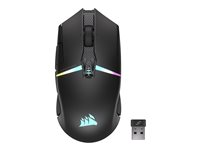 CORSAIR NIGHTSABRE WIRELESS RGB - mus - Bluetooth, 2.4 GHz CH-931B011-EU