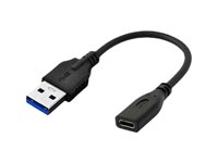 MicroConnect - USB typ C-adapter - USB typ A till 24 pin USB-C - 20 cm USB3.0ACF02