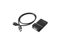 Lenovo USB 3.0 to DVI/VGA Monitor Adapter - extern videoadapter 0B47072