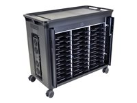 HP 30-Notebook Managed Charging Cart vagn - för 30 bärbara datorer QL490AA#ABB