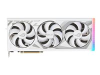 ASUS ROG Strix GeForce RTX 4080 SUPER 16GB - White Edition - grafikkort - NVIDIA GeForce RTX 4080 SUPER - 16 GB - vit 90YV0KB3-M0NA00