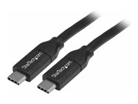 StarTech.com 4m USB C Cable w/ PD - 13ft USB Type C Cable - 5A Power Delivery - USB 2.0 USB-IF Certified - USB 2.0 Type-C Cable - 100W/5A (USB2C5C4M) - USB typ C-kabel - 24 pin USB-C till 24 pin USB-C - 4 m USB2C5C4M