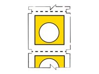 Brady B-593 Raised Profile Labels - etiketter - blank - 200 etikett (er) - 30.5 x 38.1 mm B30EP-167U-593-YL