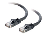 C2G Cat5e Booted Unshielded (UTP) Network Patch Cable - patch-kabel - 15 m - svart 83188