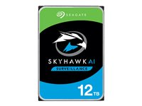 Seagate SkyHawk AI ST12000VE001 - hårddisk - 12 TB - SATA 6Gb/s ST12000VE001