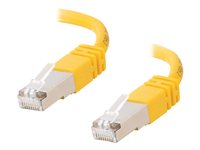 C2G Cat5e Booted Shielded (STP) Network Patch Cable - patch-kabel - 7 m - gul 83815