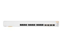 HPE Networking Instant On 1960 12XGT 4SFP+ Switch - switch - 12 portar - Administrerad - rackmonterbar JL805A