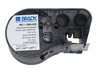 Brady B-422 - etiketter - blank - 1 rulle (rullar) - Rulle (2,54 cm x 7,6 m) MC1-1000-422