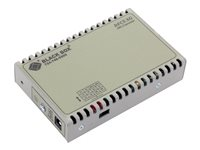 Black Box Dynamic Fiber Conversion System - medieomvandlare - SONET/SDH, 10 GigE - TAA-kompatibel LMC11012A-R2