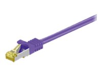 MicroConnect nätverkskabel - 15 m - lila SFTP715P