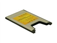 DeLOCK PCMCIA Card Reader for Compact Flash cards - kortläsare - PC-kort 91051