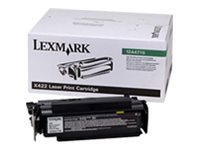 Lexmark - svart - original - tonerkassett - LRP 12A4715