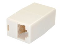 StarTech.com Cat5e RJ45 modulär Inline-kopplare - 10-pack - kopplingsdon för nätverk - beige RJ45COUP10PK