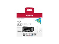 Canon PGI-72 PBK/GY/PM/PC/CO Multipack - 5-pack - grå, foto-svart, foto-cyan, foto-magenta, kromoptimerare - original - bläcktank 6403B007