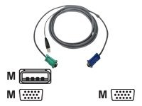 IOGEAR - video/USB-kabel - 4.9 m G2L5205U