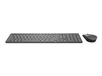 Lenovo Professional Ultraslim Combo - sats med tangentbord och mus - QWERTY - USA/Europa - järngrå Inmatningsenhet 4X30T25801