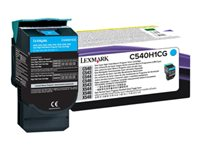 Lexmark - Lång livslängd - cyan - original - tonerkassett - LCCP, LRP C540H1CG