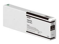 Epson T804700 - gråsvart - original - bläckpatron C13T804700