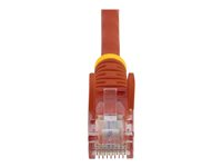 StarTech.com Cat5e patchkabel med hakfria RJ45-kontakter – 2 m, röd - patch-kabel - 2 m - röd 45PAT2MRD