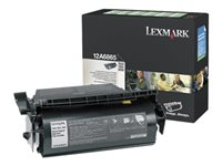 Lexmark - svart - original - tonerkassett 12A6865