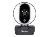 Sandberg Streamer USB Webcam Pro - livestreamingkamera 134-12