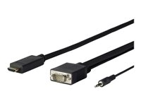 VivoLink Pro HDMI-kabel - HDMI/VGA/ljud - 7.5 m PROHDMIVGA7.5