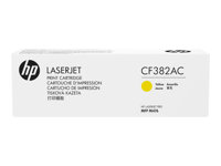 HP 312A - gul - original - LaserJet - tonerkassett (CF382A) - Contract CF382AC