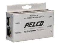 Pelco FMCI-PF Series FMCI-PF1M - medieomvandlare - 10Mb LAN, 100Mb LAN FMCI-PF1M
