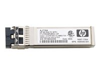 HPE - SFP-sändar/mottagarmodul (mini-GBIC) - 8 Gb fiberkanal (SW) AJ718A